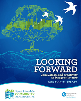 Cover artwork for 2019 Annual Report in English