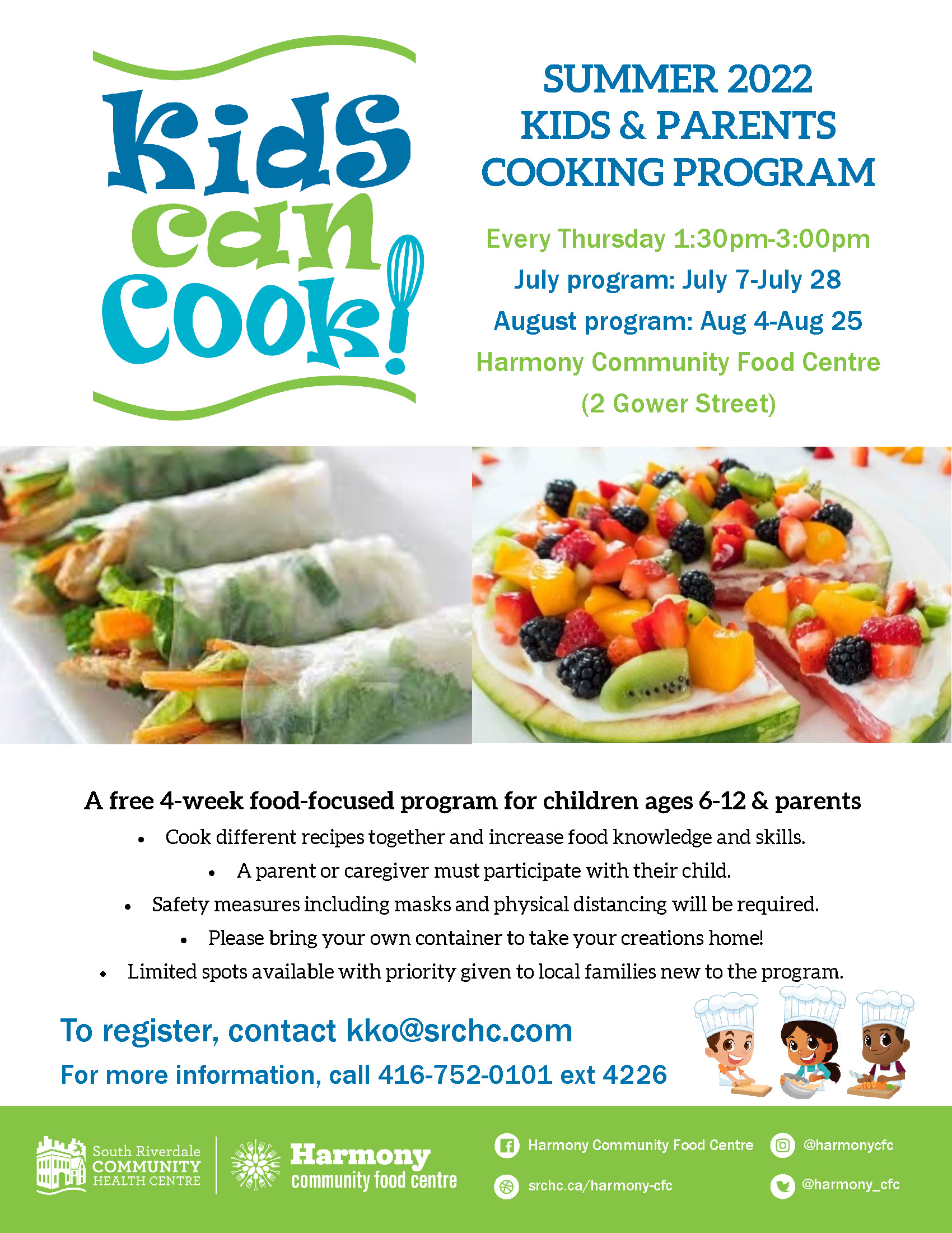 Kids Can Cook - July