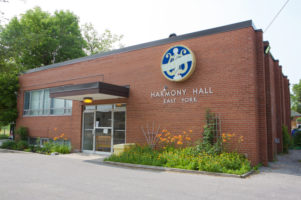 The building entrance of 2 Gower