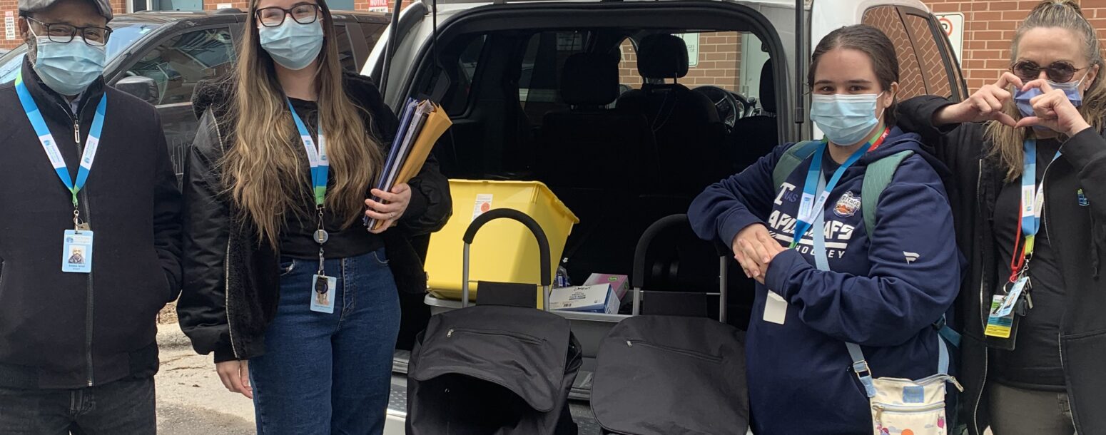 East Toronto Outreach Project van and staff