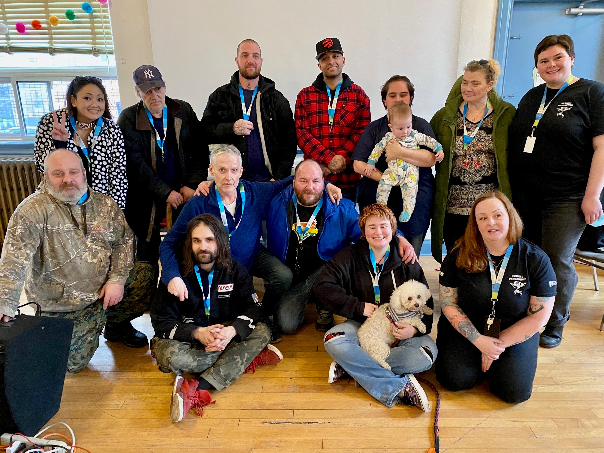 Graduating class from the Peer Training and Apprenticeship Program